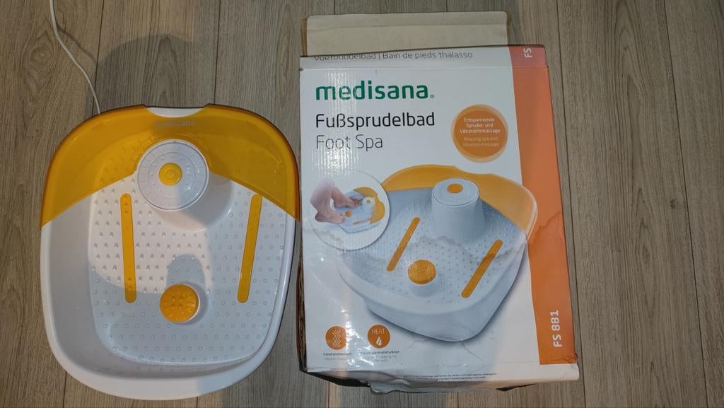 Voetbubbelbad Medisana FS 881-Nieuwstaat!, Ophalen of Verzenden, Zo goed als nieuw