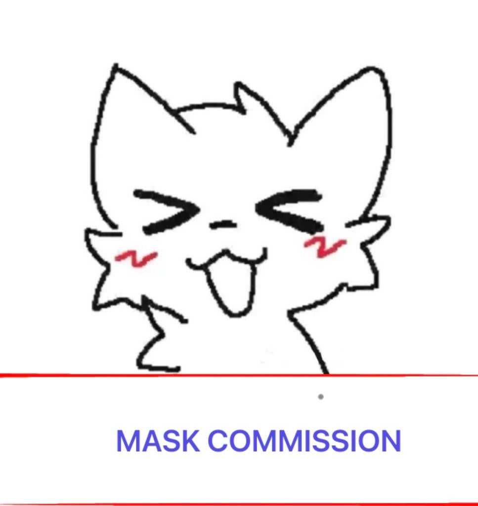 Therian/furry mask commissions, Eén persoon
