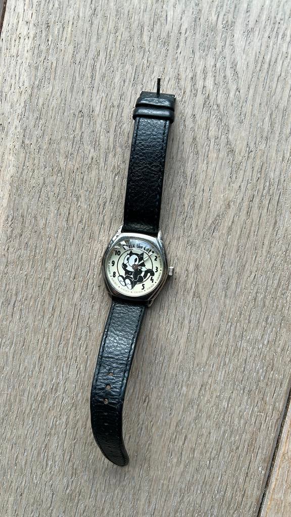 Fossil horloge Felix the Cat, Fossil, Polshorloge, Ophalen of Verzenden, Leer