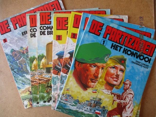 adv3755 de partizanen, Eén stripboek, Ophalen, Gelezen