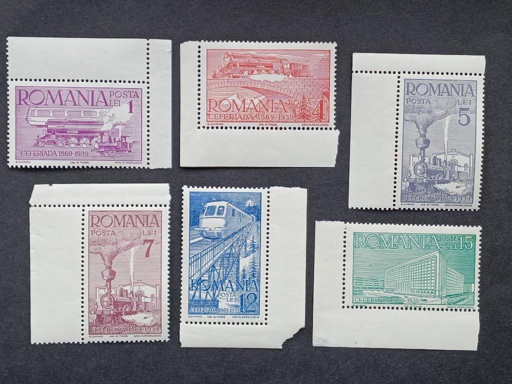 Postzegels Roemenié, Postzegels en Munten, Ophalen of Verzenden, Overige landen, Postfris