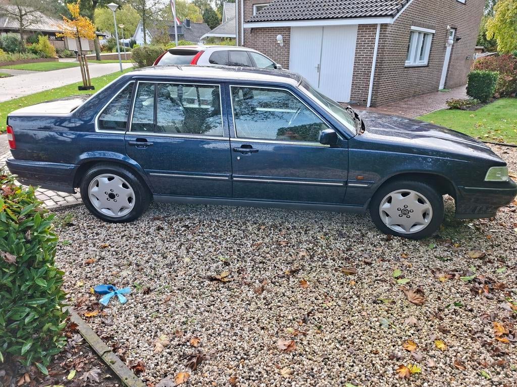 In prijs verlaagd. Volvo 960 3.0 I 24V AUT 1995 Blauw., Auto's, Automaat, Zwart, Blauw, 2922 cc
