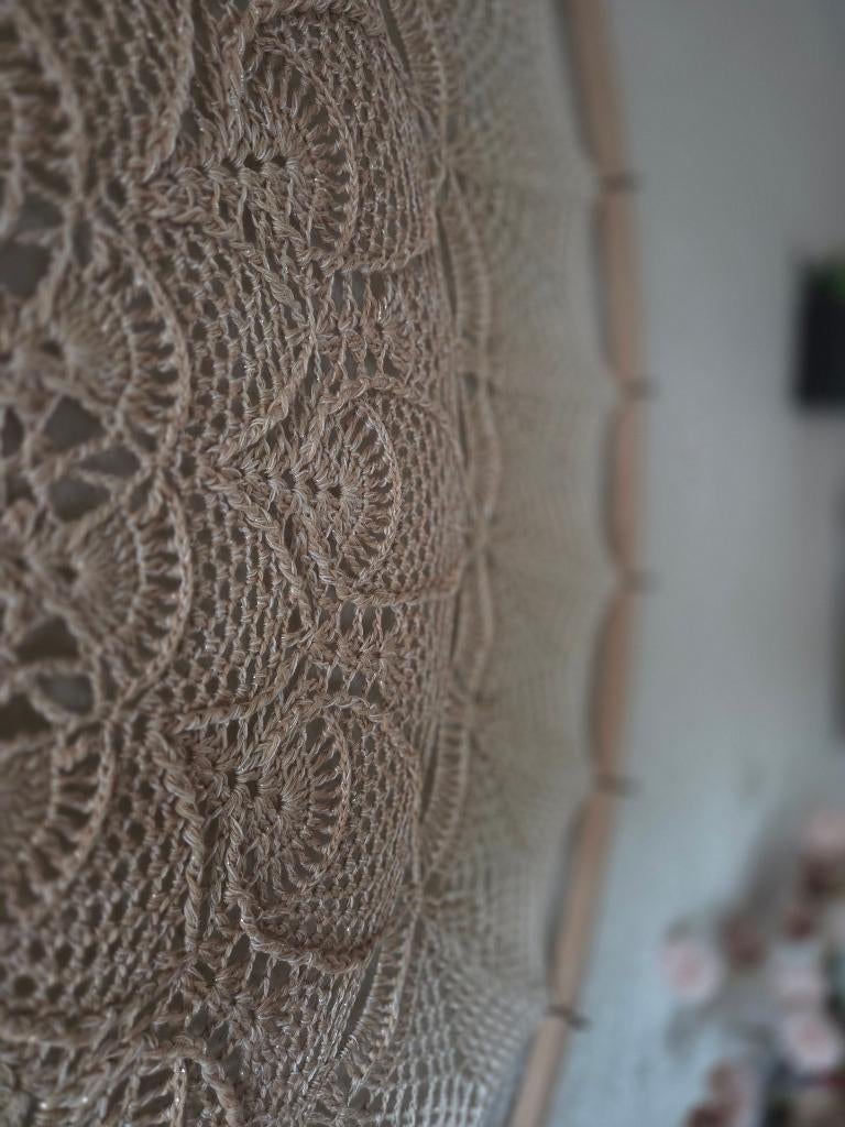 Mandala in houten ring, Ophalen, Nieuw