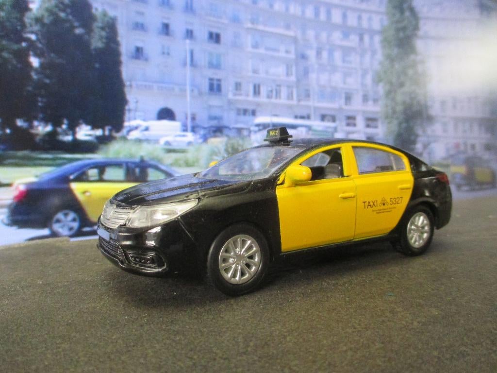 1:36 Renault Latitude / Safrane L79 TAXI Barcelona, Hobby en Vrije tijd, Ophalen of Verzenden, Zo goed als nieuw, Auto, Overige merken