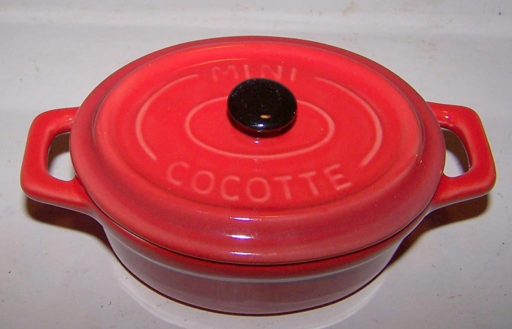 Gusta Mini Cocotte ovenpannetje rood. Nieuw., Ophalen of Verzenden, Nieuw, Overige materialen, Overige typen