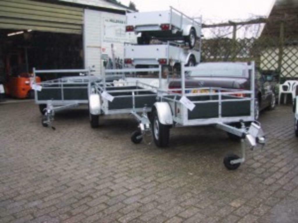 ongeremde aanhangers va € 617,- 200x110 incl btw 0626604113, Auto diversen, Aanhangers en Bagagewagens, Ophalen, Nieuw, Hulleman