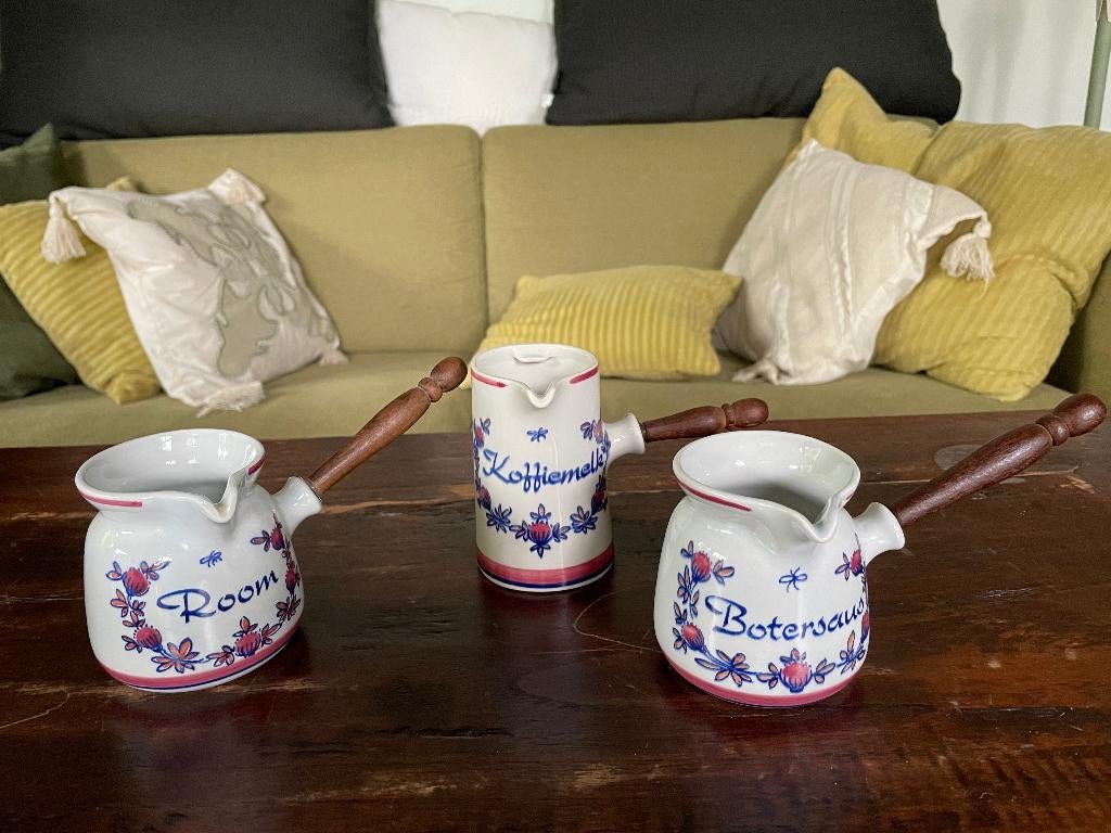 Zenith kannetjes, room, botersaus, koffiemelk, Antiek en Kunst, Ophalen of Verzenden