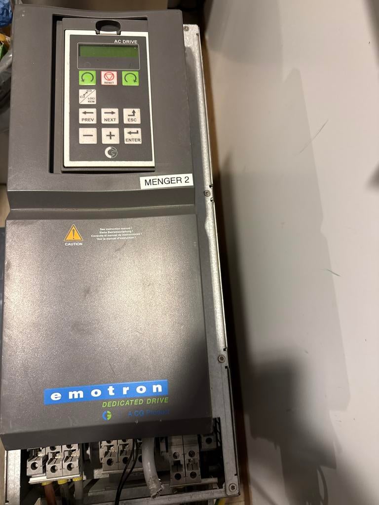 Emotron VFX 2.0 AC Drive - Gebruikt, Hobby en Vrije tijd, Elektronica-componenten, Gebruikt, Ophalen of Verzenden