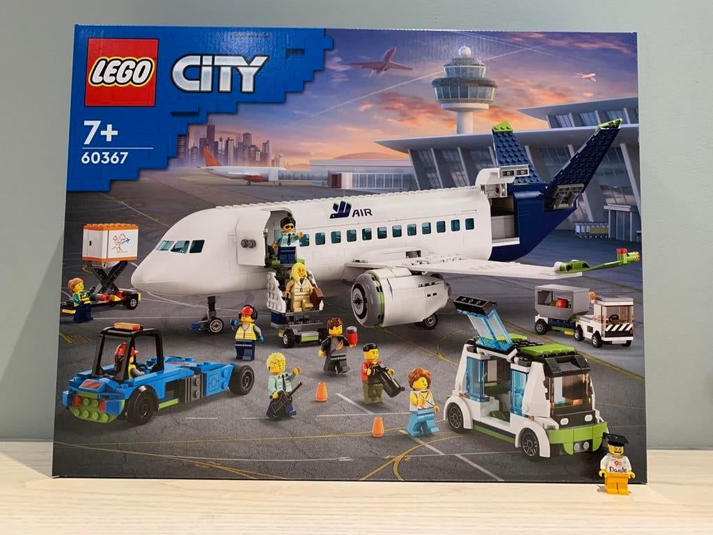 Lego set 60367 City passagiersvliegtuig NIEUW, Ophalen of Verzenden, Nieuw, Complete set, Lego