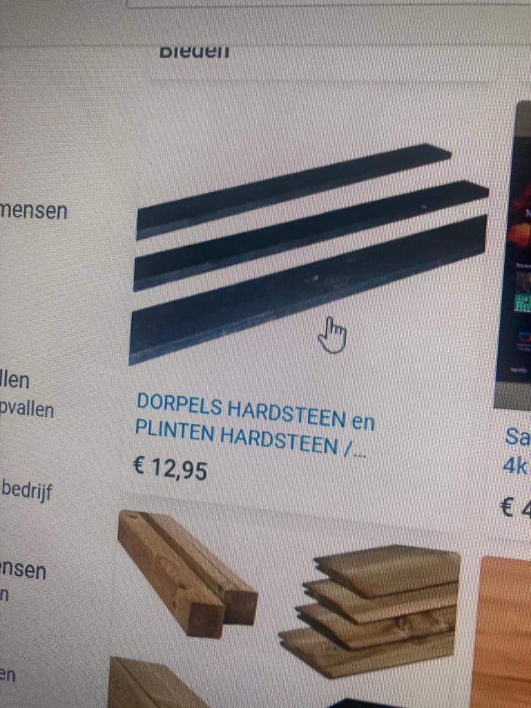 Dorpels hardsteen en plinten hardsteen, Ophalen of Verzenden, Nieuw, Overige materialen, Minder dan 5 m²