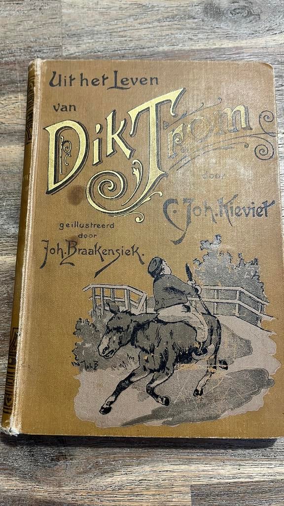 Uit het leven van dik trom 1907, Antiek en Kunst, Antiek | Boeken en Bijbels, Ophalen of Verzenden