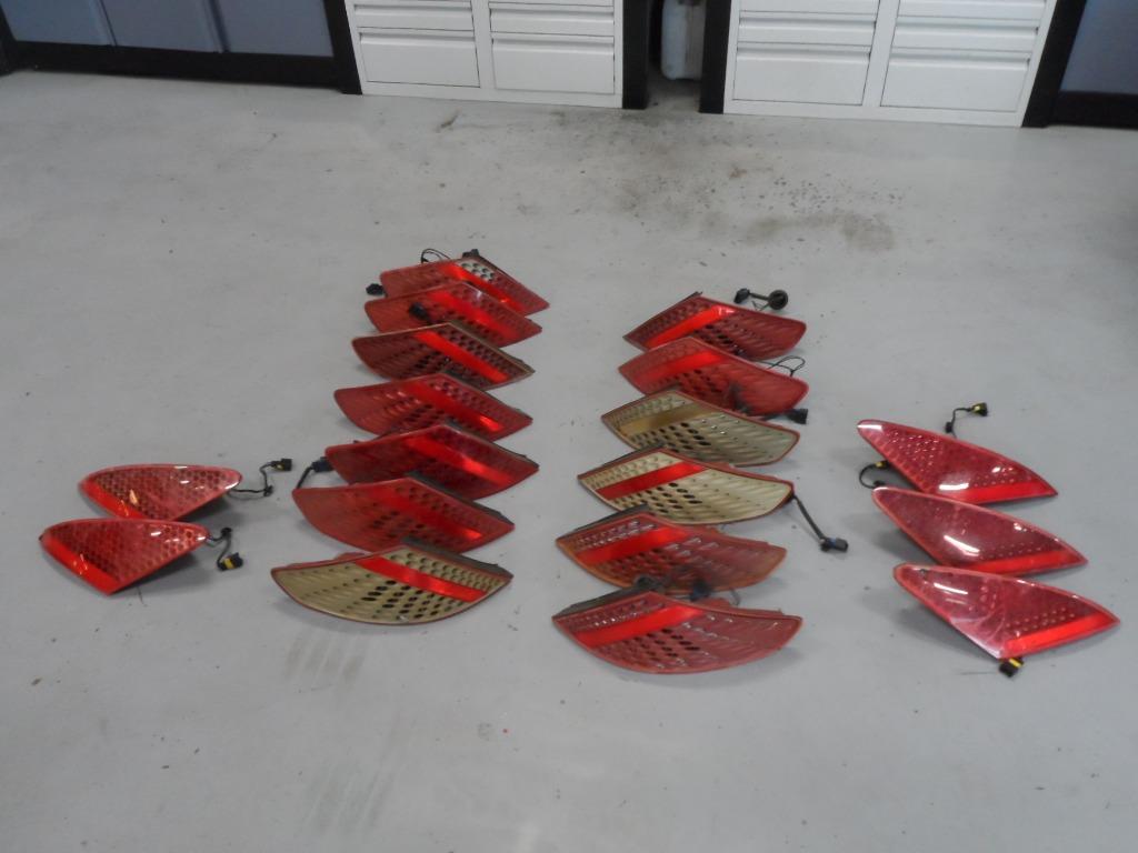 Partij achterlichten Peugeot 307CC, Auto-onderdelen, Verlichting, Ophalen of Verzenden, Gebruikt, Peugeot