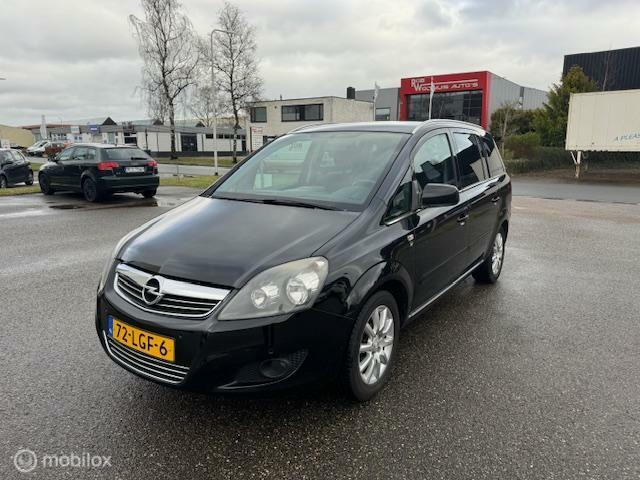 Opel Zafira 1.6 Cosmo 111Jaar ed, Voorwielaandrijving, Gebruikt, 4 cilinders, Zwart