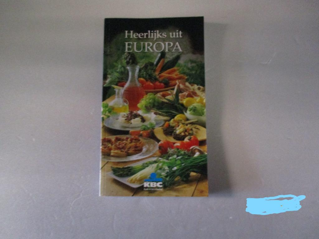 boek heerlijks uit europa, Ophalen of Verzenden, Zo goed als nieuw
