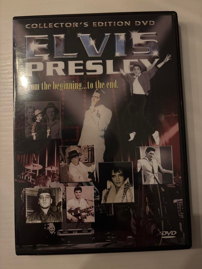Elvis Presley DVD - From Beginning to End, Ophalen of Verzenden, Zo goed als nieuw, Overige typen
