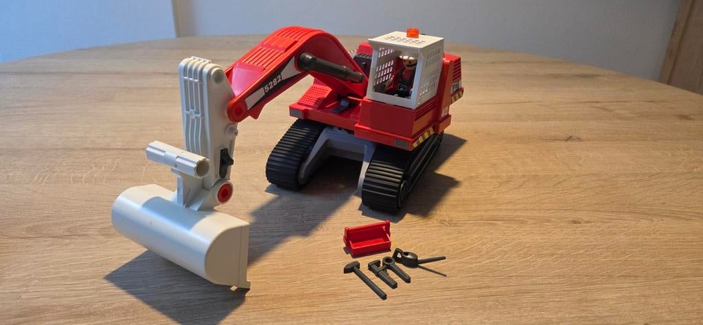 Graafmachine playmobil 5282, Ophalen of Verzenden, Zo goed als nieuw, Los playmobil