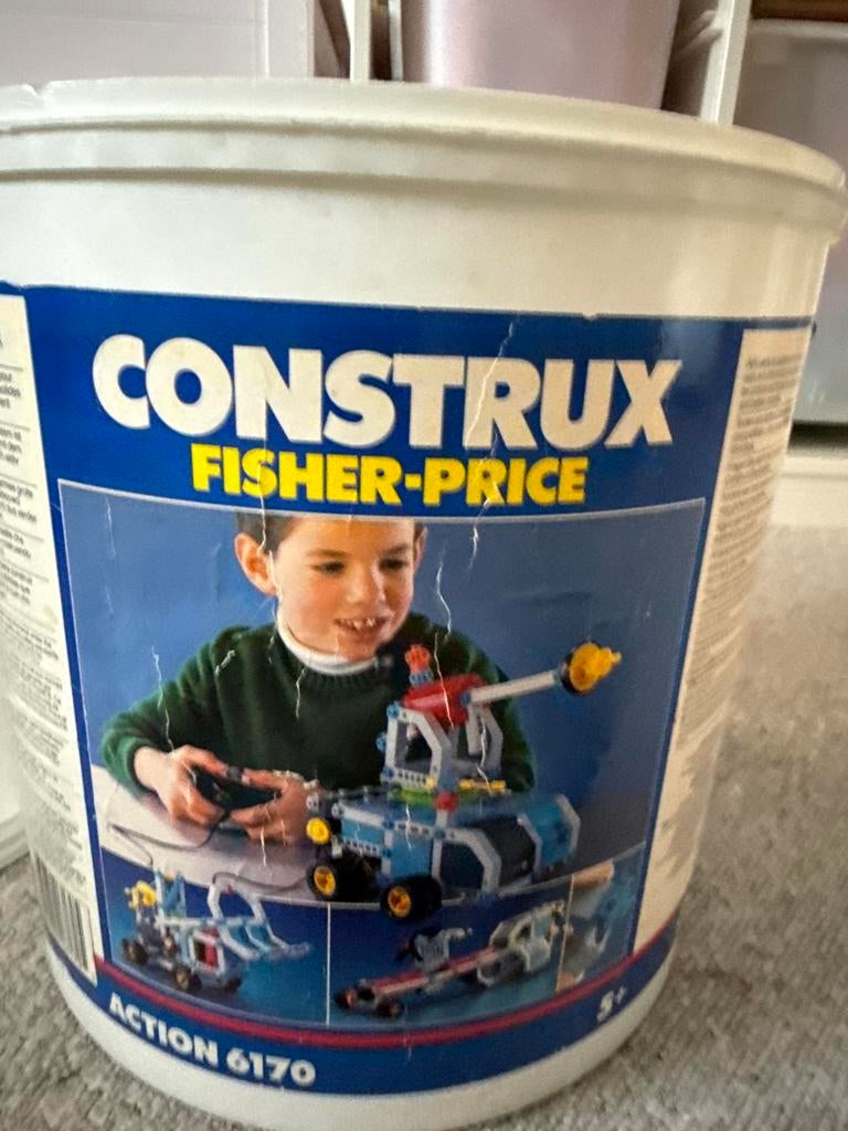 Vintage Construx Fisher-Price Bouwset Action 6170, Kinderen en Baby's, Speelgoed | Bouwstenen, Gebruikt, Overige merken, Ophalen of Verzenden