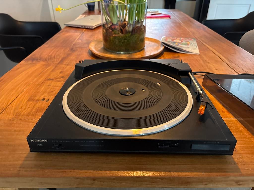 Technics SL-J110R platenspeler., Audio, Tv en Foto, Platenspelers, Gebruikt, Platenspeler, Technics, Automatisch, Ophalen