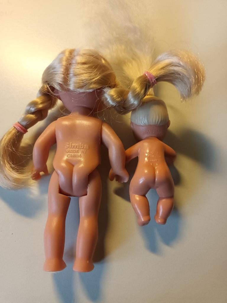 2x popje in 1 koop! Matell/ Simba, Ophalen of Verzenden, Zo goed als nieuw