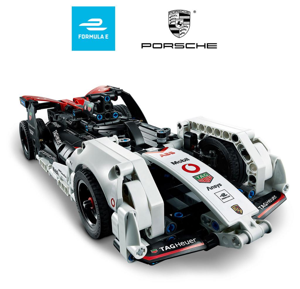 LEGO 42137 Formula E Porsche 99X Electric 422 delig, Ophalen of Verzenden, Nieuw, Complete set, Lego