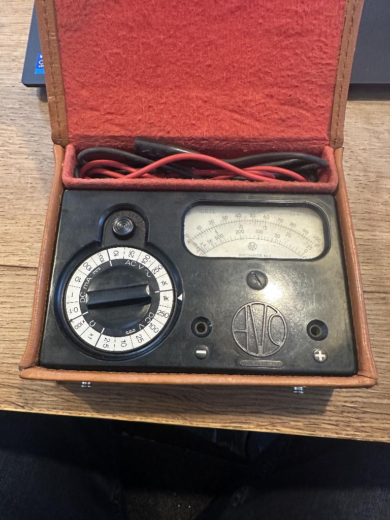 Vintage AVO 1950s Mk1 Multimeter bakeliet, Antiek en Kunst, Antiek | Gereedschap en Instrumenten, Ophalen of Verzenden