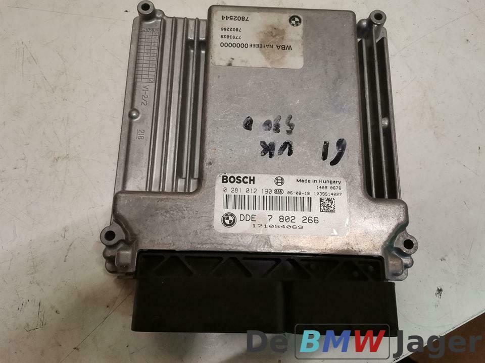 DDE module Bosch BMW 5-serie E60 E61 M57N 7802544, Auto-onderdelen, Elektronica en Kabels, BMW, Gebruikt, Ophalen of Verzenden