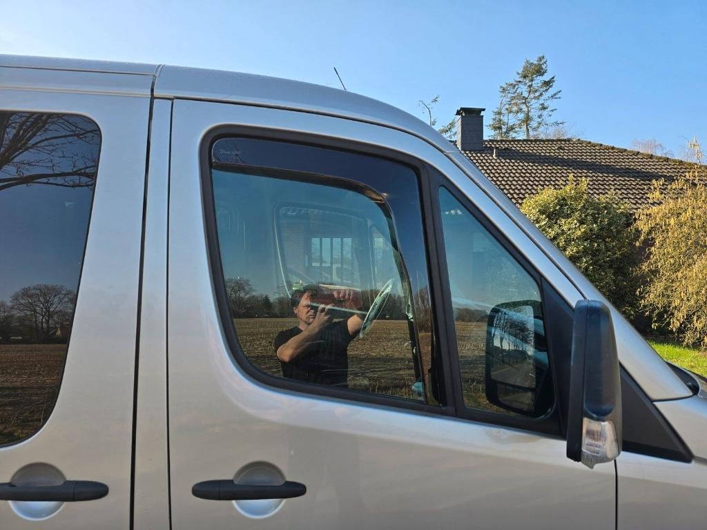 Mercedes Sprinter oa W906 W907 raamspoilers zijwindschermen, Ophalen of Verzenden, Nieuw