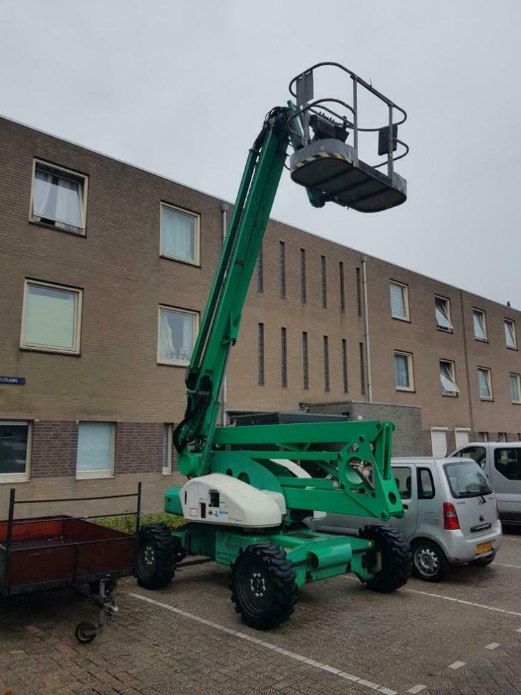 GOEDKOOPSTE 21m hoogwerker huren Knikarmhoogwerker te huur, Ophalen, Zo goed als nieuw