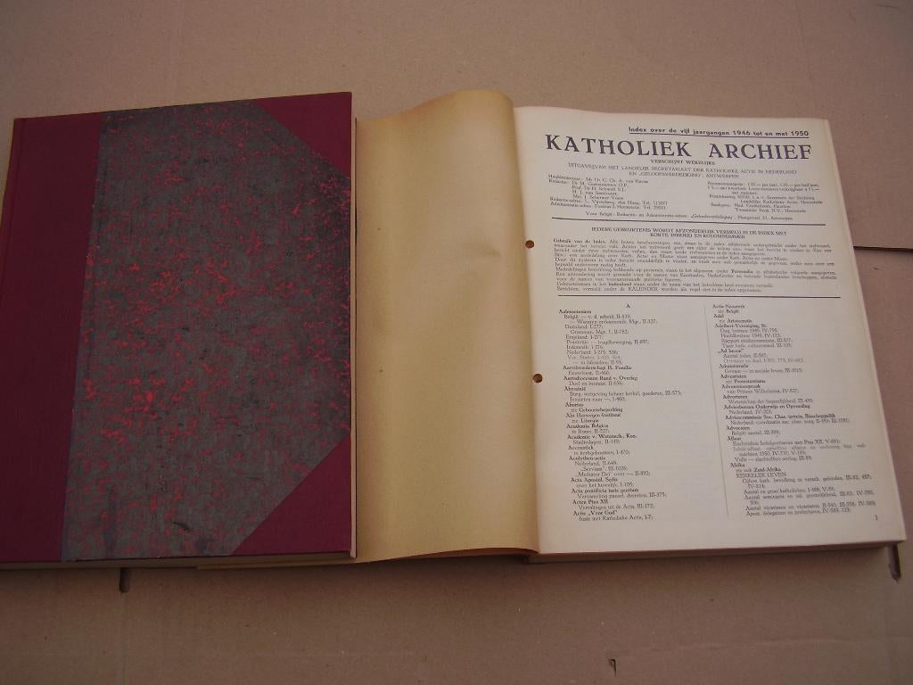Katholiek archief  (weekblad), Boeken, Ophalen of Verzenden, Gelezen