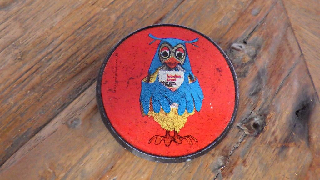 mooie retro broche van meneer de Uil, Verzamelen, Ophalen of Verzenden, Overige typen