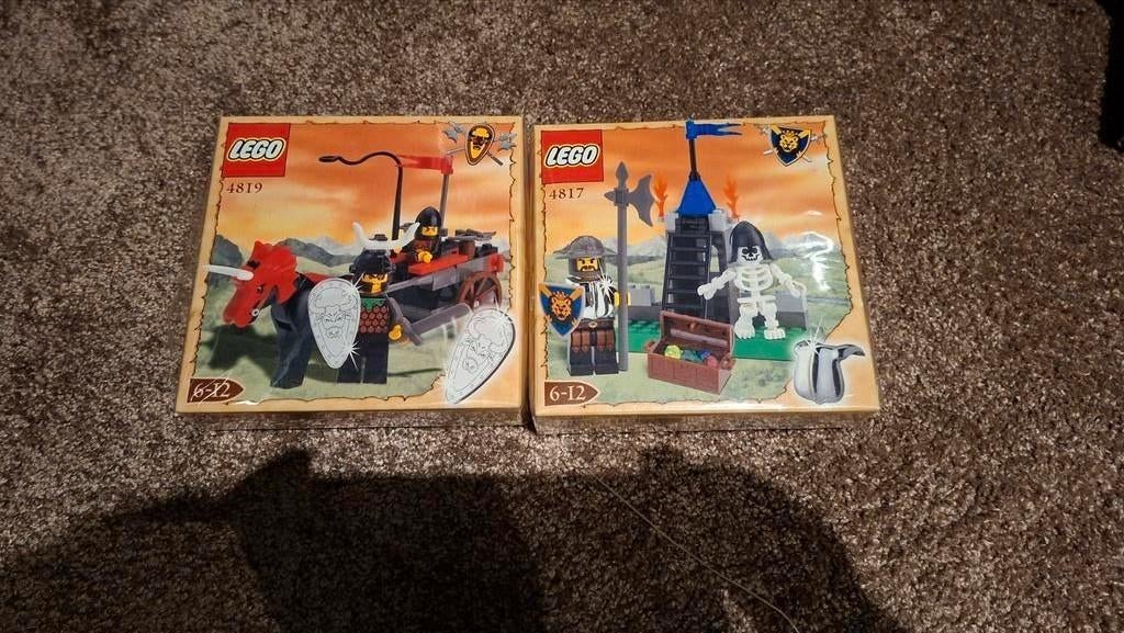 Twee Lego Kasteel Sets - 4817 & 4819 nieuw, Ophalen, Nieuw, Complete set, Lego