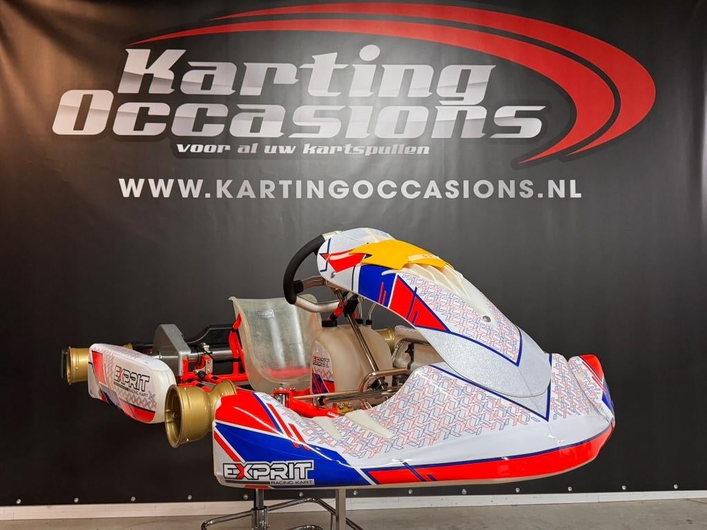 TE KOOP: EXPRIT KART 2025 ( 4 weekenden gebruikt!) #53, Sport en Fitness, Karting, Ophalen, Gebruikt, Kart