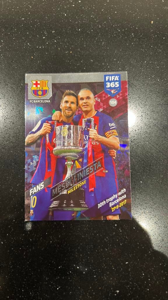 Panini adrenalyn xl 2017-2018 fifa 365 #104, Hobby en Vrije tijd, Stickers en Plaatjes, Ophalen of Verzenden, Zo goed als nieuw
