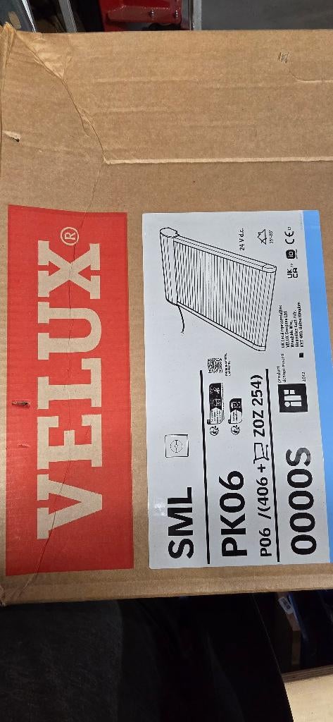 Velux Dakraam systemen rolgordijn - jaloezie - rolluik, Ophalen, 100 tot 150 cm, 100 tot 150 cm, Nieuw
