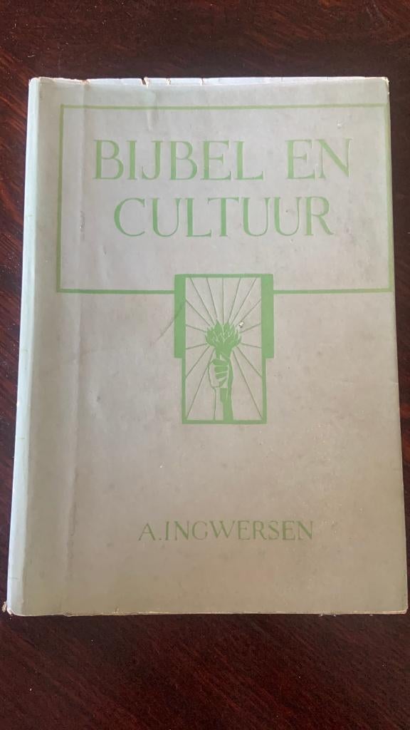 Bijbel en cultuur - A. Ingwersen, Ophalen of Verzenden