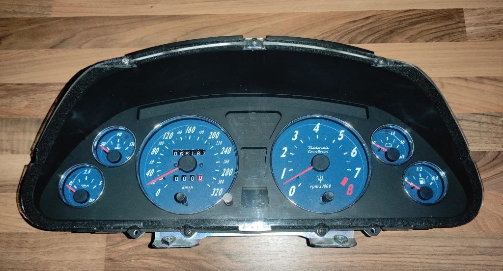 Herstel Km teller Masarati Gransport instrumentenbord, Ophalen, Gebruikt, Maserati