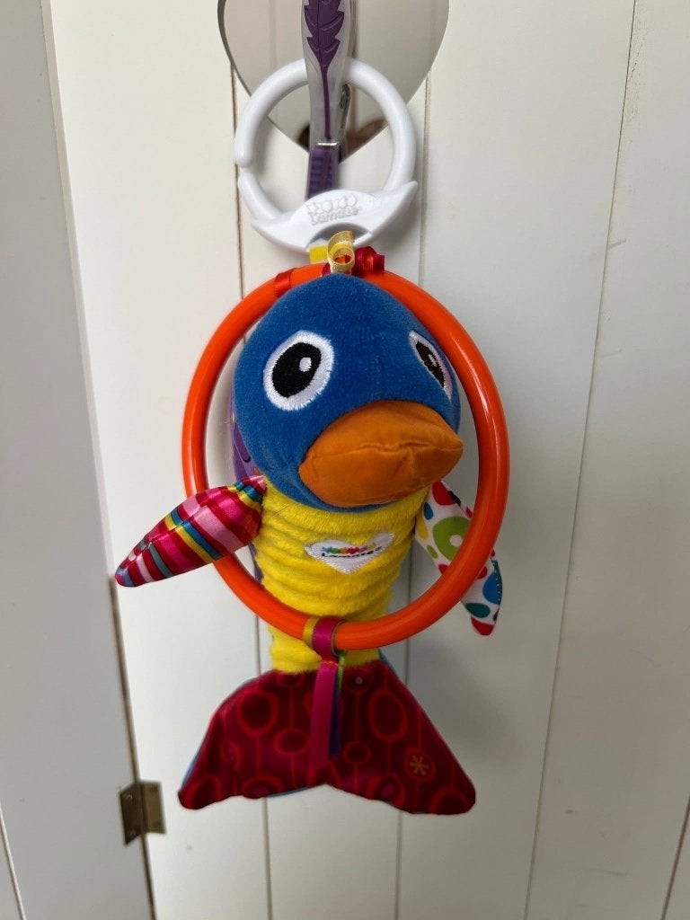 2x Lamaze Flipper Felipe Dolfijn Babyspeeltje, Ophalen of Verzenden, Zo goed als nieuw, Mobiel