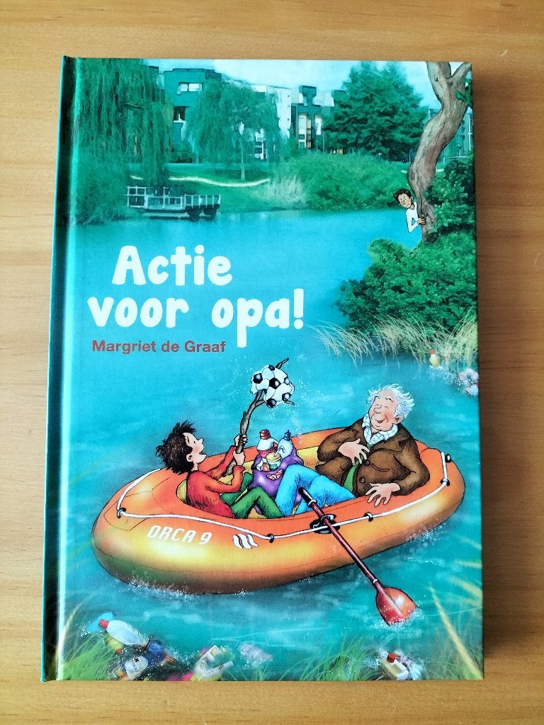 Actie voor opa! - Margriet de Graaf (Kinderboek), Fictie algemeen, Ophalen of Verzenden, Zo goed als nieuw, Margriet de Graaf