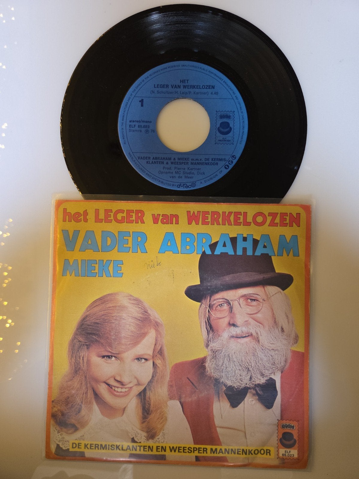 Vader Abraham & Mieke - Het leger van werkelozen, Ophalen of Verzenden, Gebruikt, 7 inch, Nederlandstalig