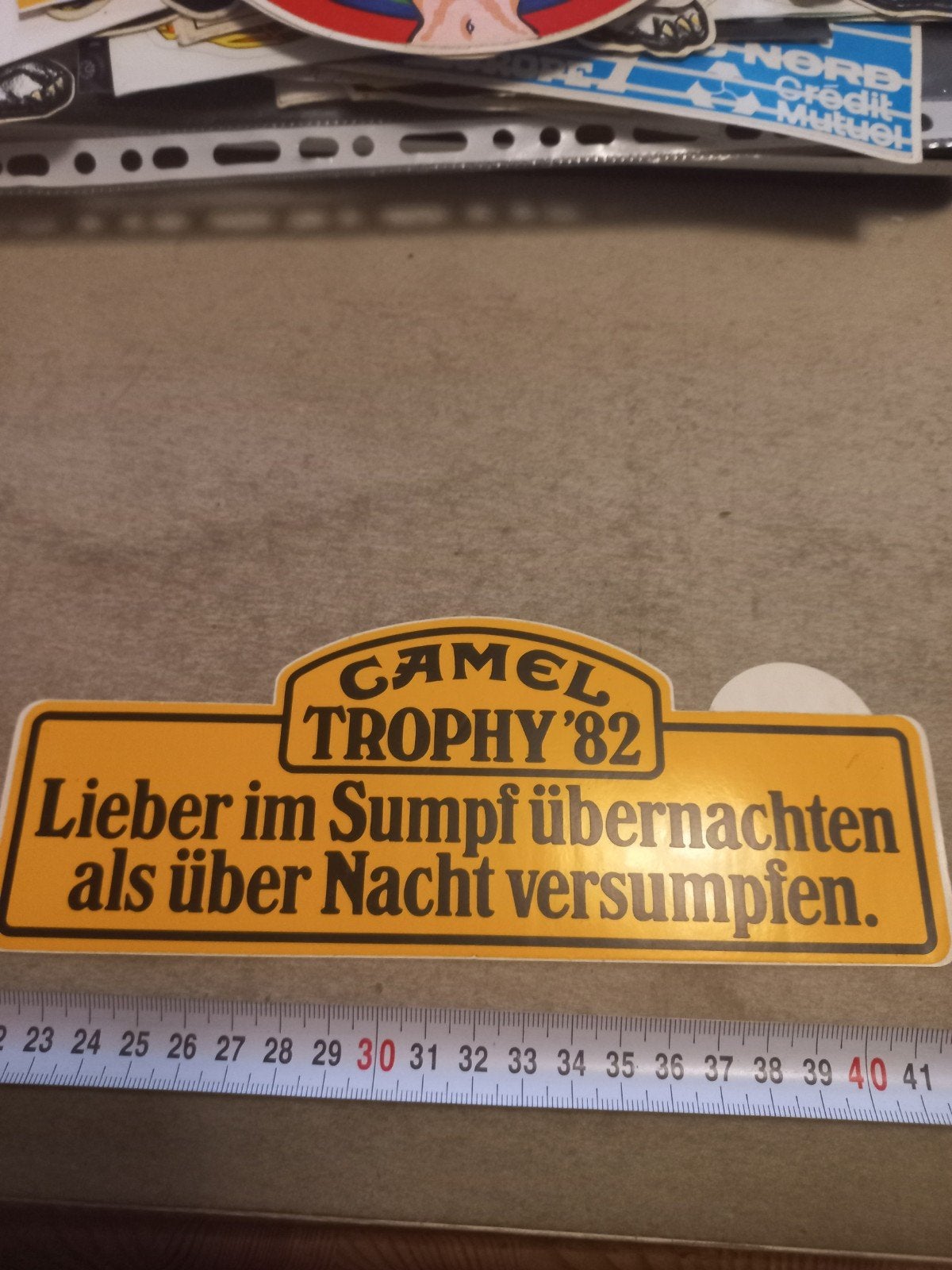 Camel trophy 82, Ophalen of Verzenden, Zo goed als nieuw