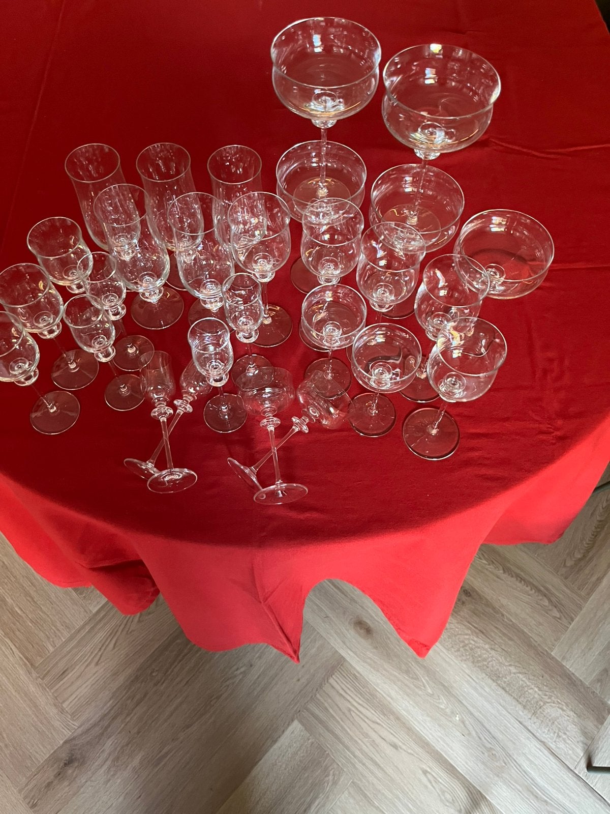 Glasservies Schott Zwiesel Noblesse Vintage, Huis en Inrichting, Glas of Glazen, Overige merken, Vintage, Ophalen of Verzenden