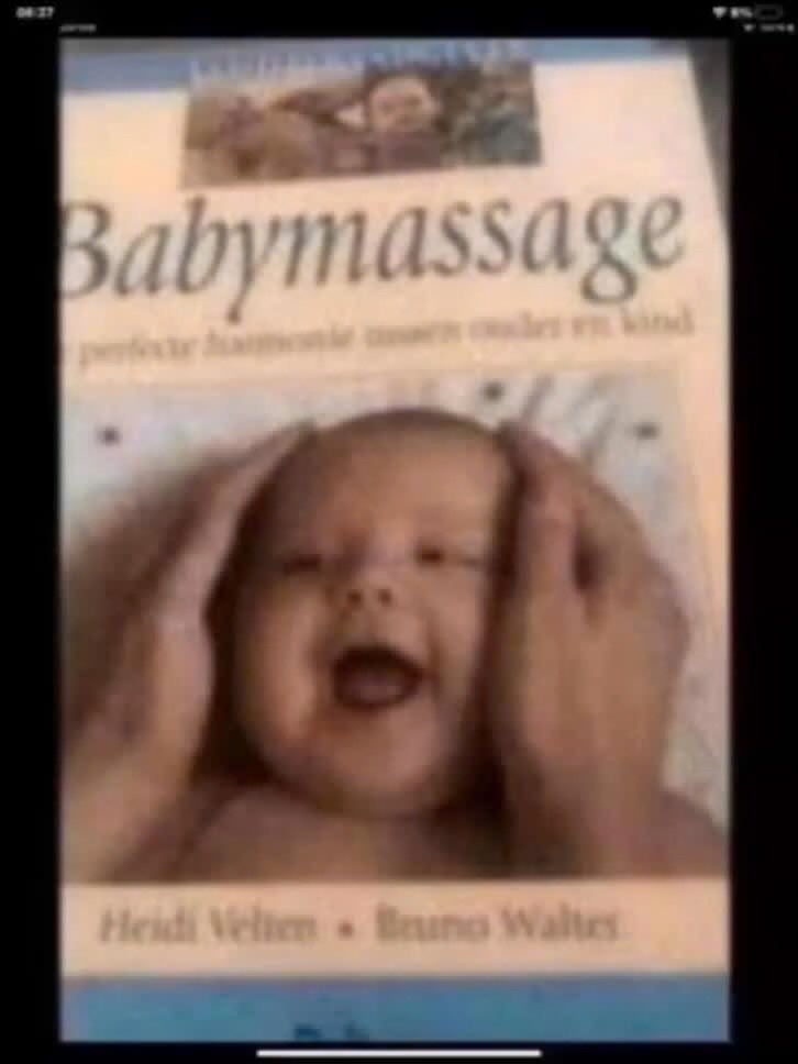 Babymassage: Perfecte harmonie tussen ouder en kind, Ophalen of Verzenden, Zo goed als nieuw, Heidi Velten, Bruno Waltes, Instructieboek