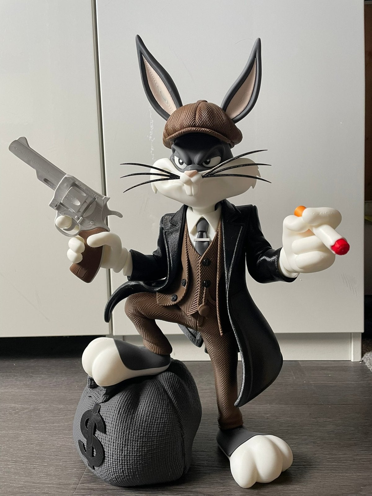 Bugs bunny peaky blinders- 50 cm, Ophalen of Verzenden, Zo goed als nieuw