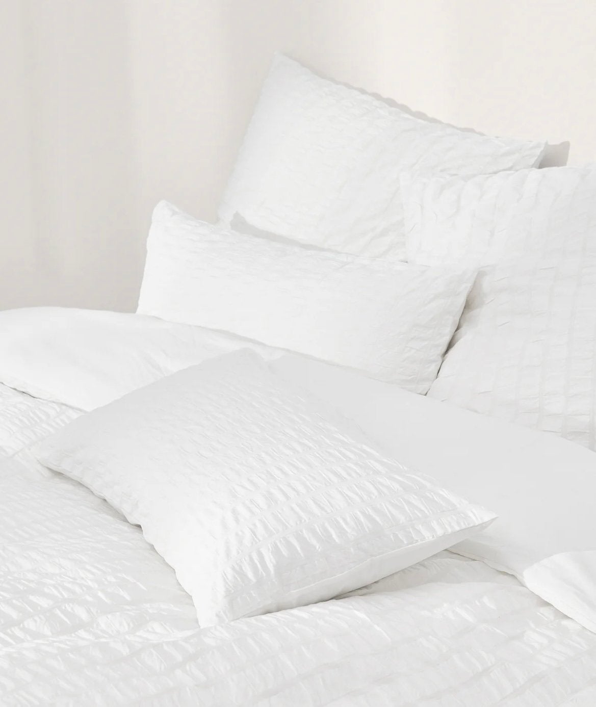 IKEA 100% Katoenen Dekbedovertrek 200x200 Wit met 2 Kussensl, Huis en Inrichting, Wit, Dekbedovertrek, Katoen, Ophalen of Verzenden
