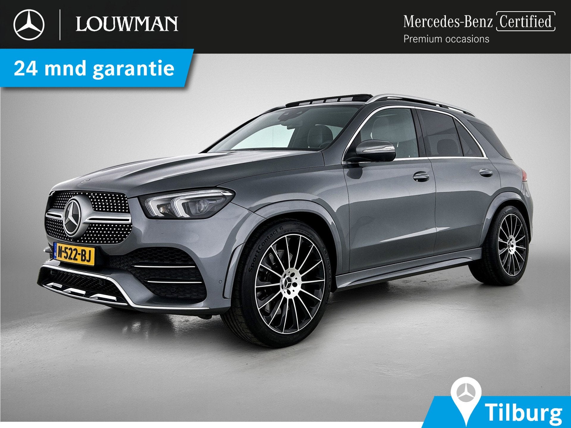 Mercedes-Benz GLE 450 4MATIC Premium Plus AMG Line | Panoram, Gebruikt, 138 €/maand, GLE, Bedrijf