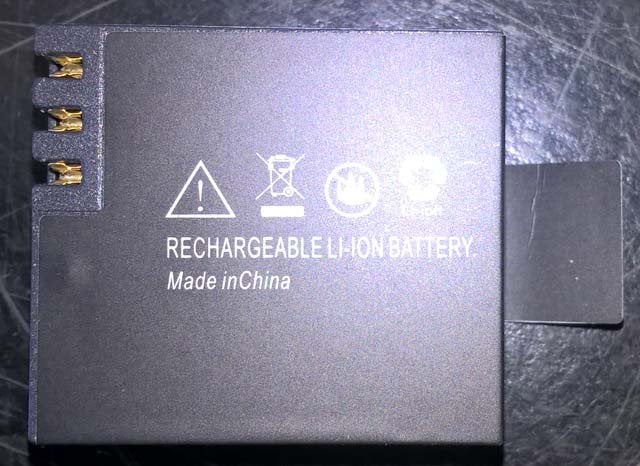 Sjcam accu 3,7v 900mah, Ophalen of Verzenden, Nieuw