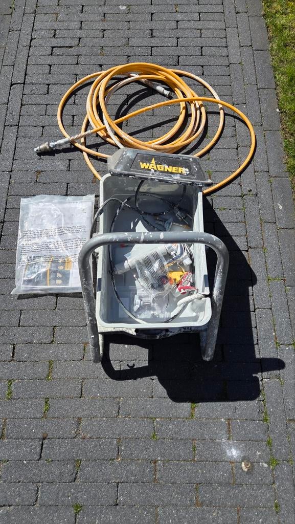 Wagner Airless Sprayer Plus 0418 Verfspuit, Ophalen of Verzenden, Gebruikt, Verfspuit of Verfpomp