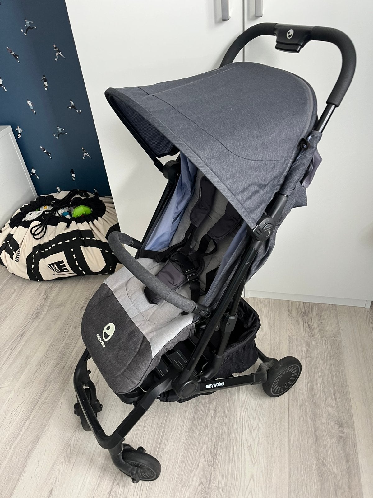 Easywalker xs buggy kleur Berlin Breakfast, Ophalen, Zo goed als nieuw, Overige merken, Regenhoes