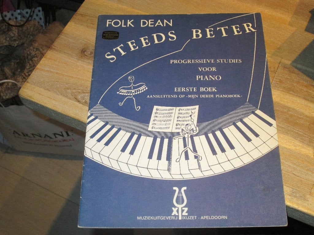 Folk Dean Steeds Beter - Progressieve Studies voor Piano, Muziek en Instrumenten, Bladmuziek, Klassiek, Les of Cursus, Ophalen of Verzenden