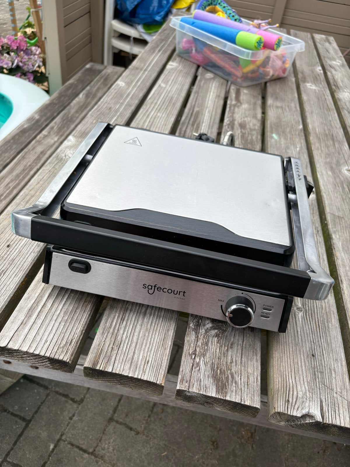 SafeCourt Kitchen Tafelgrill - Zo goed als nieuw, Ophalen, Zo goed als nieuw, Tafelgrill